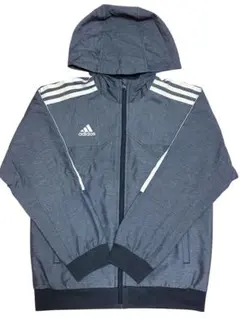 adidas ウィンドブレーカー 140 ネイビー