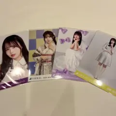 乃木坂46 生写真 佐藤璃果 4枚