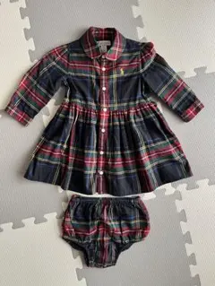 Ralph Lauren チェック柄ワンピース 6M