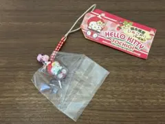 激レア】栃木限定 根付 ご当地キティ いちご 抱きつきバージョン