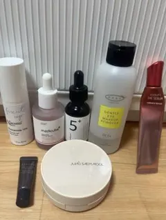 スキンケア商品詰め合わせ(美容液、クッションファンデ、アイクリーム)