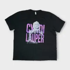 Cyndi Lauper シンディローパーt フォトプリント ブラック 2XL
