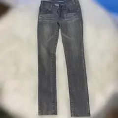 リーバイス LADY STYLE グレー デニム 美脚 ストレッチ 27インチ