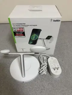 Belkin 3in1 ワイヤレス充電器 WIZ017dqWH