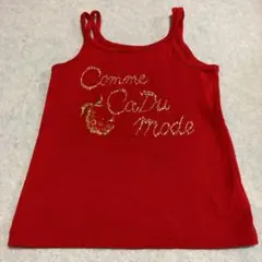 美品　コムサデモード　タンクトップ