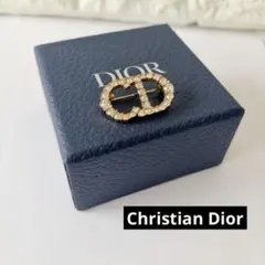 ディオール DIOR ラインストーン ロゴ ブローチ Ag925 - メルカリ
