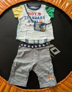 MIKIHOUSE アドベンチャーTシャツ＆ショートパンツセット 2歳　90 miki HOUSE Tシャツとショートパンツセット 80サイズ - メルカリ