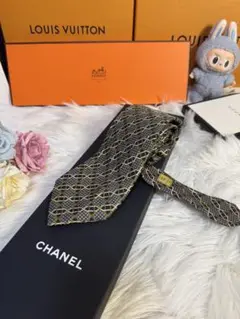 CHANEL シャネル ネクタイ シルク100% イタリア製 銀座店購入
