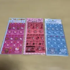 ハローキティ キャラクタータイルシール 3枚セット