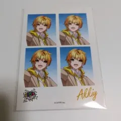 AMPTAK×COLORS あっきぃ ② ファミマ ブロマイド