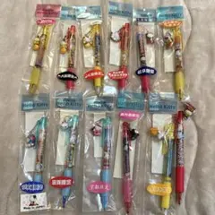 【レア】ご当地 キティ シャーペン ボールペン 未開封未使用12本 まとめ売り