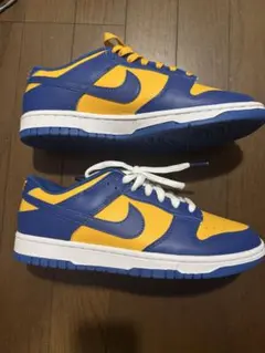 Nike Dunk Low BlueJay and UniversityGold