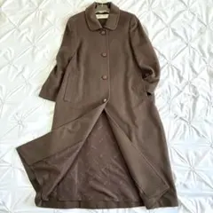 希少ブラウン✨BALMAIN バルマン カシミヤ100% コート イタリア生地 希少ブラウン✨BALMAIN バルマン カシミヤ100% コート イタリア生地