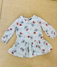 baby GAP♡ニットワンピース＆ 花柄長袖ワンピース 80cm 2点