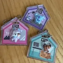 BT21 パッケージチャーム　3個セット♡