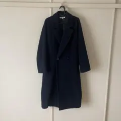 MOUSSY ネイビー ロングコート サイズ1