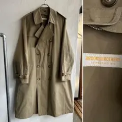 ★ 70S USA製 BROOKS BROTHERS トレンチコート 40