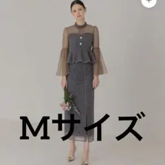 n*n様 Leja スパンコールビジューボタンセットアップワンピースドレス