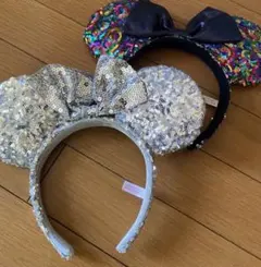 ミッキー耳カチューシャ2個セット