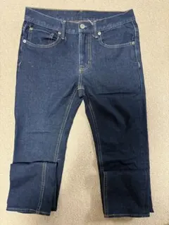 GU ダークブルーデニム パンツ