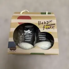 【新品】ベビーフィート　Baby feet ブラック黒 スニーカー 11.5cm