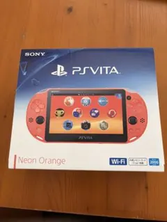 PS Vita ネオンオレンジ 説明書ありマイクラソフト付き