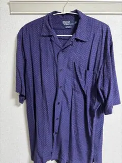 90s Polo by Ralph Lauren レーヨン半袖シャツ Sサイズ