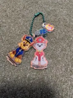 パウ・パトロール アクリルキーホルダー チェイス マーシャル
