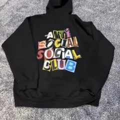 Anti Social Social Club ジップアップパーカー　フルジップのサムネイル