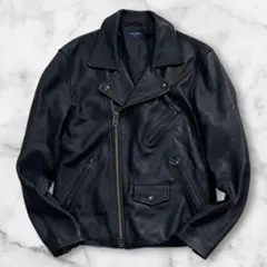 美品】BACK NUMBER 羊革 ラムレザー シングルライダース M 黒 - メルカリ