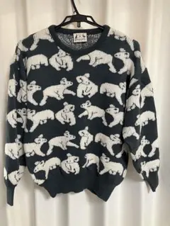 HYSPORT ウールセーター サイズ18ネイビー