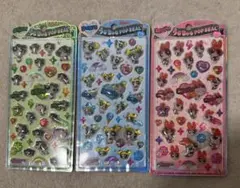 正規品　パワパフ　うるちゅる　キャラクターシールセット 3枚