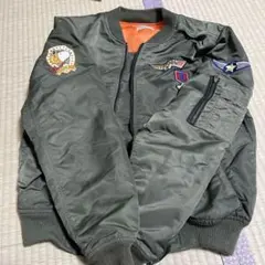 PEANUTS スヌーピー　MA-1 フライトジャケット　Mサイズ