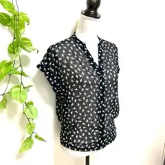 レジューヴ✨レディース♡トップス シャツ ブラウス 透け感（7）おしゃれ