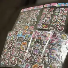 ラブブ ぷっくりシール 8枚セット