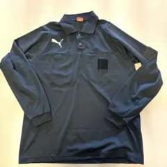 PUMA 長袖ポロシャツ 黒M2318番