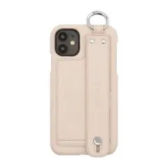 iPhone 16e ケース　アイボリー　ショルダー付き