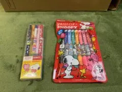 ZEBRA SARASA CLIP SNOOPY 未開封8本＆prefill5本