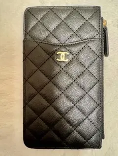 新品未使用 Chanel キルティング フラグメントケースノベルティ