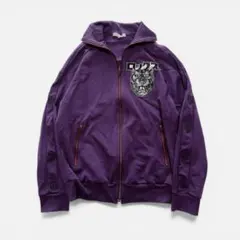 OZONE ROCKS オゾンロックス トラックジャケット ジャージ パープルMのサムネイル