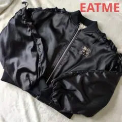 EATME リボンレースアップ　ブルゾン　ブラックのサムネイル