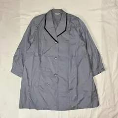 Ladies Fashion ショールカラー スプリングコート パイピング Lのサムネイル