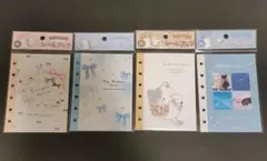 クーリアはってはがせるシールブック4冊セット