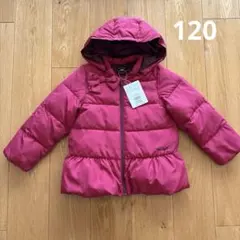BeBe ダウンコート　ピンク　120cm