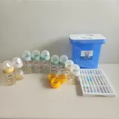 ♡Pigeon哺乳瓶9本•Milton専用容器付♡