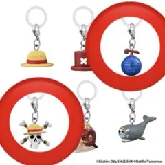 ワンピース　めじるしアクセサリー　実写版　ジョリーロジャー　ゴムゴムの実