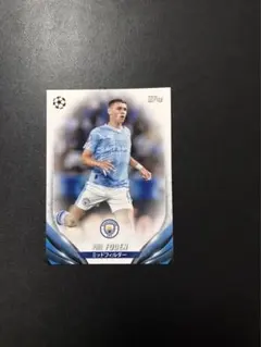 topps フォーデン カード