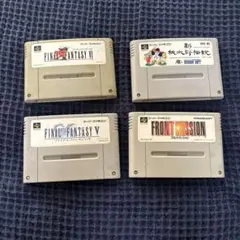 スーパーファミコン ゲームソフト 4本セット