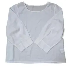 favori シアー ブラウス 長袖 ホワイト トップス Size Mのサムネイル