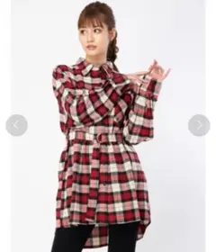 CECIL Mc BEE チェック柄 長袖シャツ